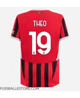 Günstige AC Milan Theo Hernandez #19 Heimtrikot 2024-25 Kurzarm